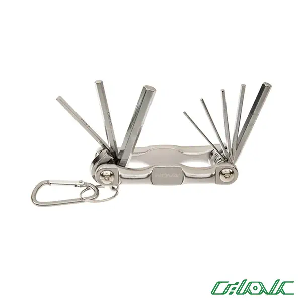 آچار آلن چاقویی نووا مدل NTK 1007 (8 کاره)