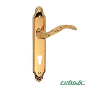 دستگیره درب پلاک طلایی 5400 بهریزان