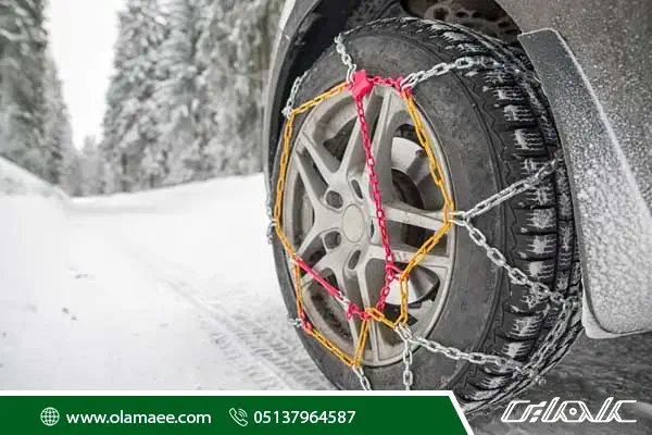 زنجیر چرخ ماشین