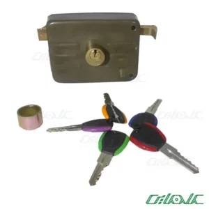 قفل حیاطی ایساتیس مدل کلید دوشیاره