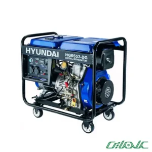 موتور برق گازوئیلی هیوندای مدل HG6553-DG (ژنراتور گازوئیلی)