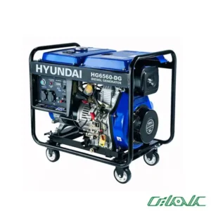 موتور برق گازوئیلی هیوندای مدل HG6560-DG (ژنراتور گازوئیلی)
