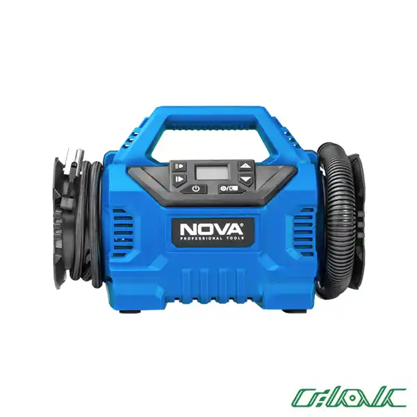 مینی کمپرسور فندکی سه کاره نووا مدل 9162