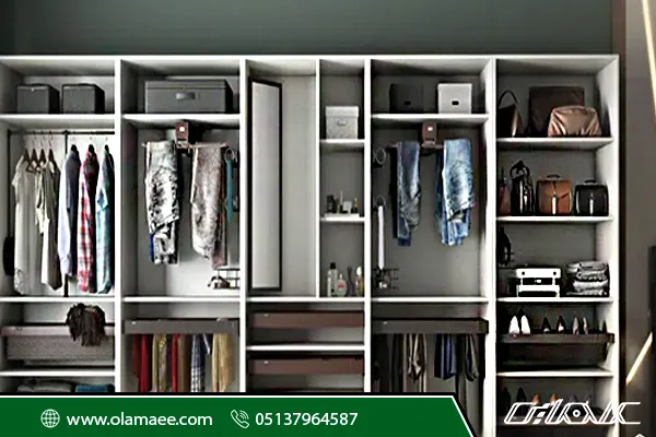 نصب اکسسوری های داخل کمد