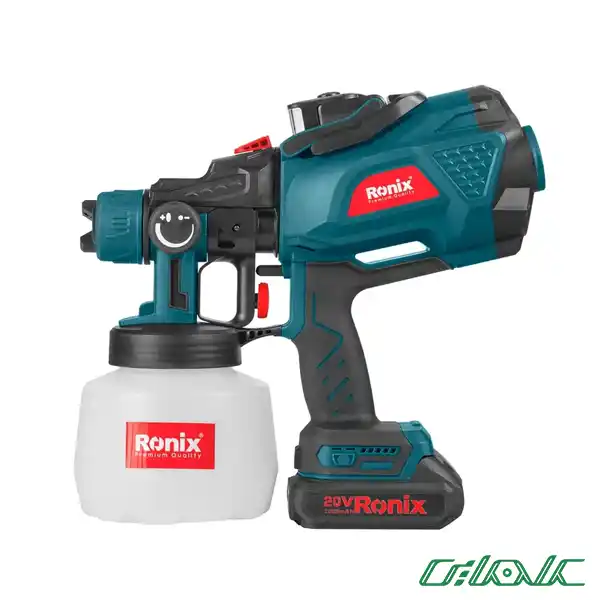 پیستوله شارژی 20 ولت رونیکس مدل 8604