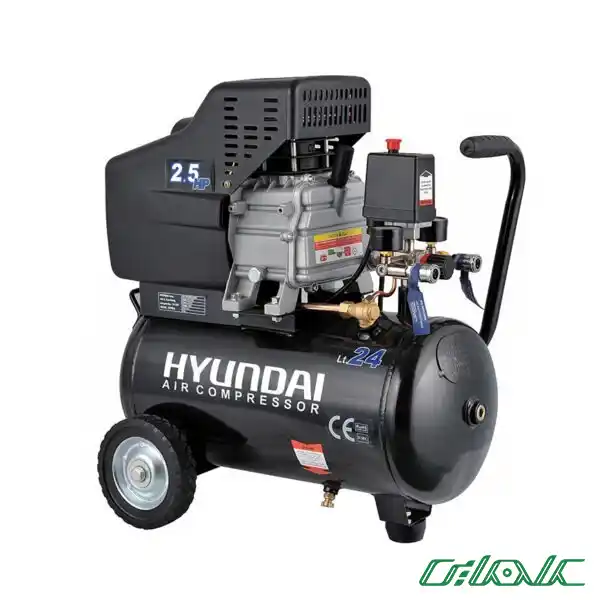 کمپرسور باد 25 لیتری هیوندای مدل AC-2425
