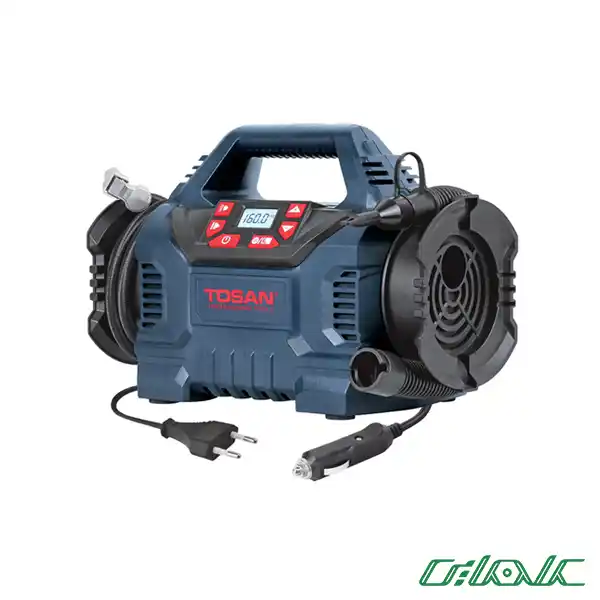 کمپرسور فندکی توسن مدل 7011 (3 کاره با کیف)