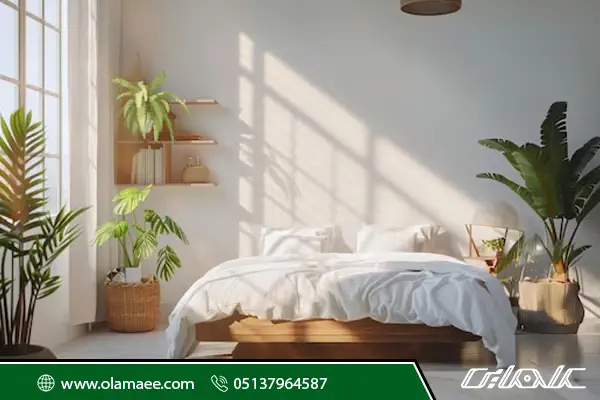 فضای طبیعی در اتاق