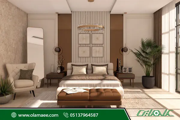 نور در اتاق خواب