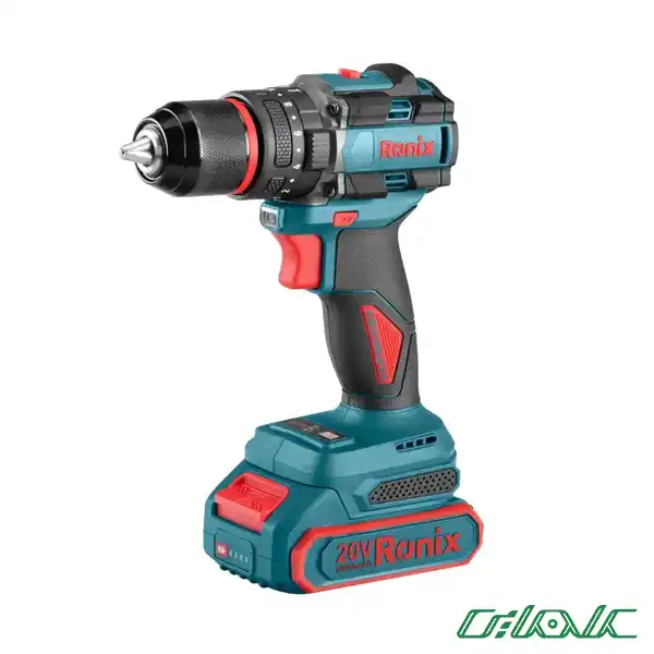 دریل شارژی براش لس رونیکس مدل 8670 ( سه نظام 13 میلی متر)