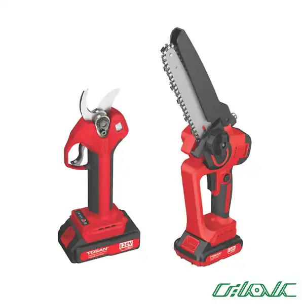 قیچی و اره شارژی براشلس توسن مدل 9599K (20 ولت و 20سانتی متر)