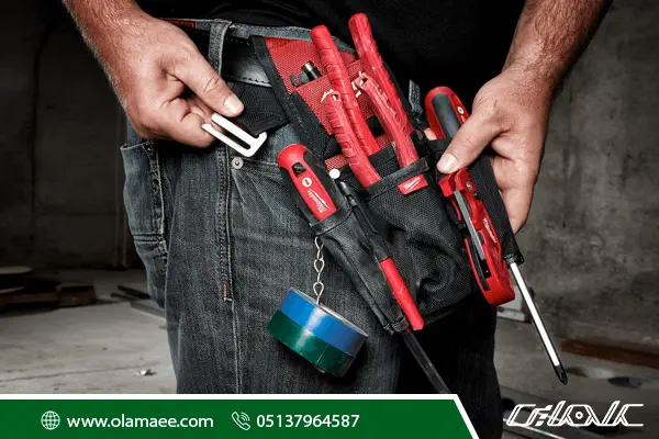 نحوه حمل ابزارهای دستی