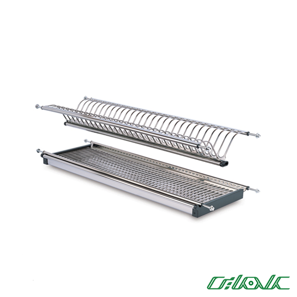 آبچکان دو طبقه استیل ملونی