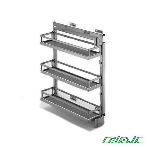جا بطری و ادویه نانو کوتینگ ملونی مدل 2348 (ریل از پهلو)