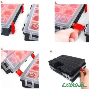 جعبه ابزار ارگانایزر کیوبریک مدل Tandem C 200 TWIN-3