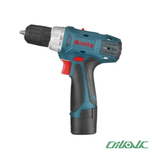 دریل شارژی رونیکس مدل 8012 (دو باتری)