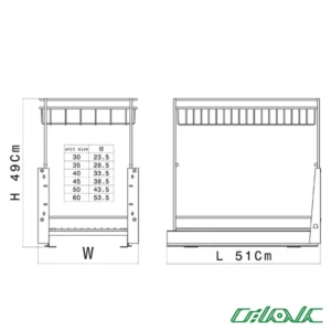 ریل کف دو طبقه آدلان-2