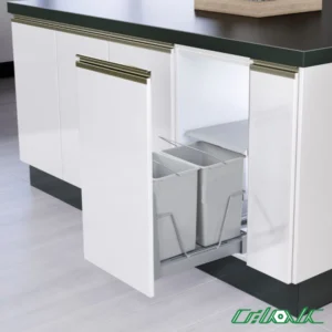 سطل زباله دو مخزنه متوسط آدلان مدل 815-1