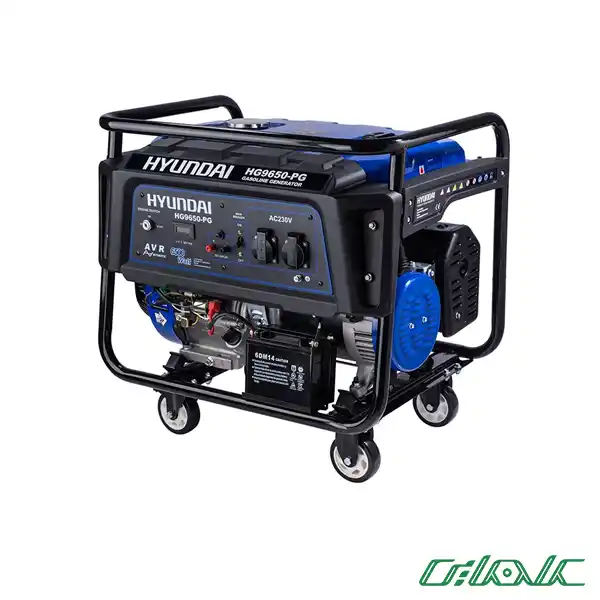 موتور برق بنزینی هیوندای مدل HG9650-PG (ژنراتور بنزینی)