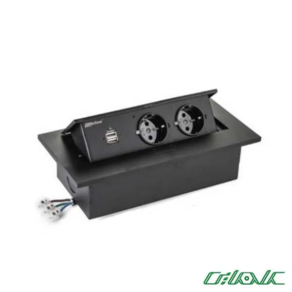 پریز توکار ملونی مدل 10017 (پدالی)