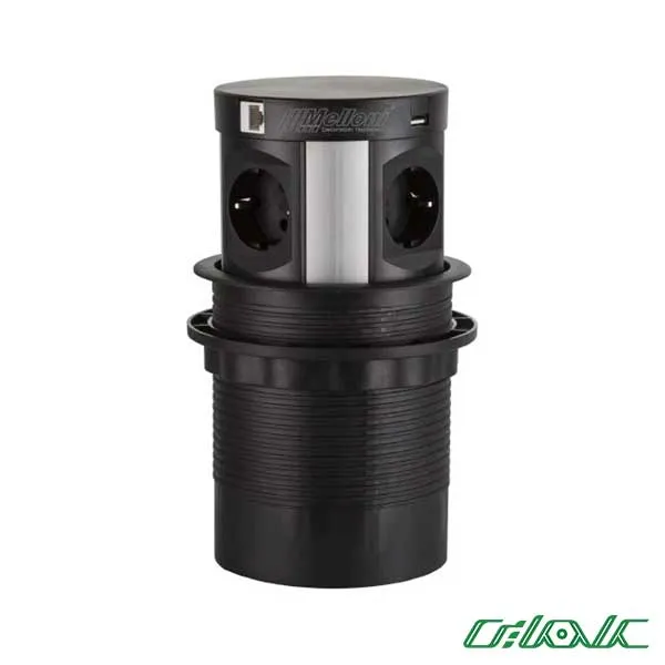 پریز توکار آسانسوری ملونی مدل 10026