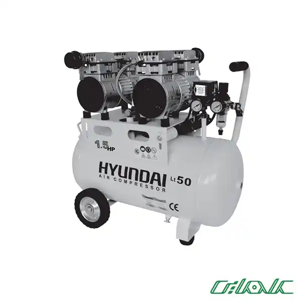 کمپرسور باد سایلنت هیوندای مدل 1550_AC
