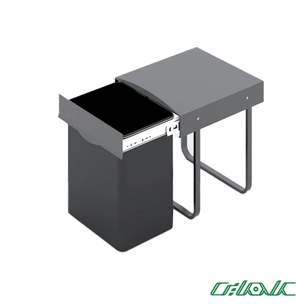 سطل زباله تک مخزنه آوات مدل 101