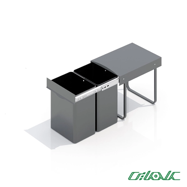 سطل زباله دو مخزنه آوات مدل 102