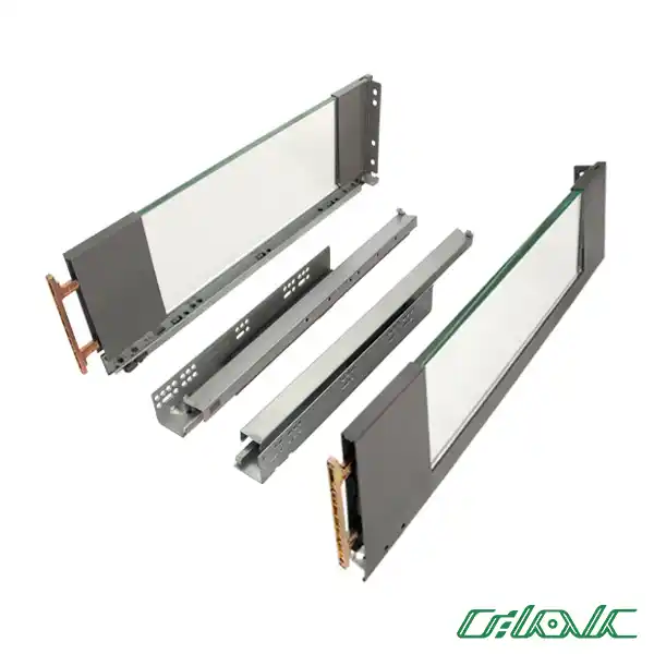 ریل بدنه دار اسلیم شیشه فانتونی مدل B500