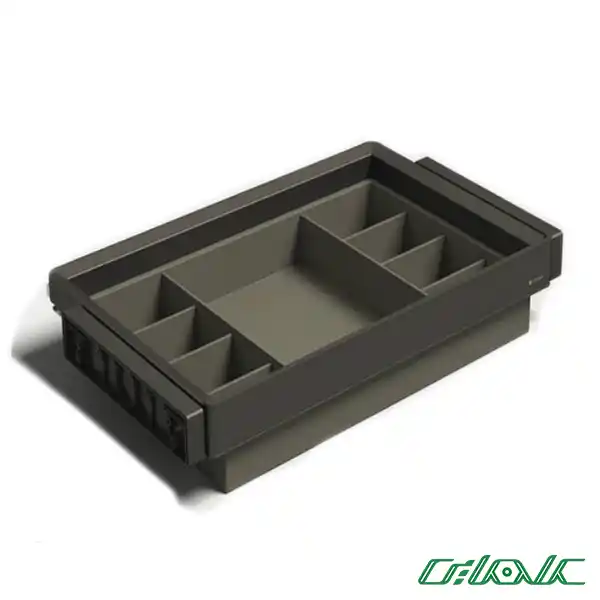 کشو مشبک اکسسوری چرمی چند منظوره ریلی ملونی مدل WS4186S ( آرامبند سایز 90 )