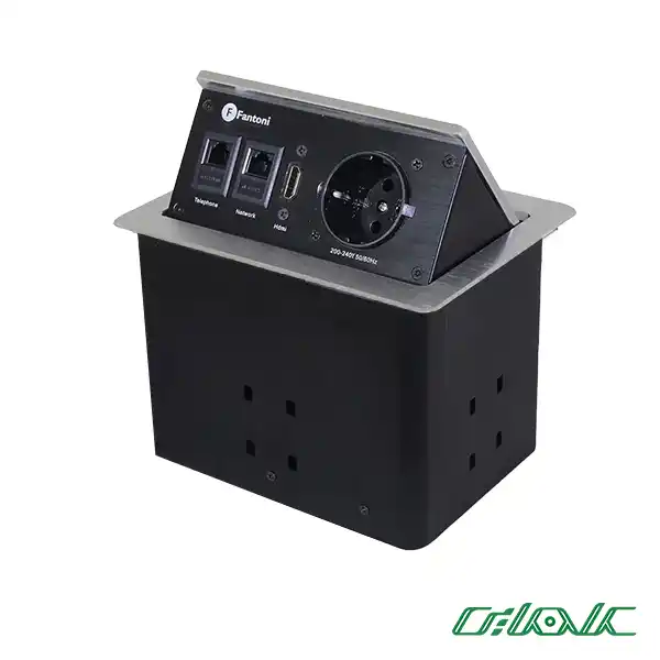 پریز توکار فانتونی مدل N330