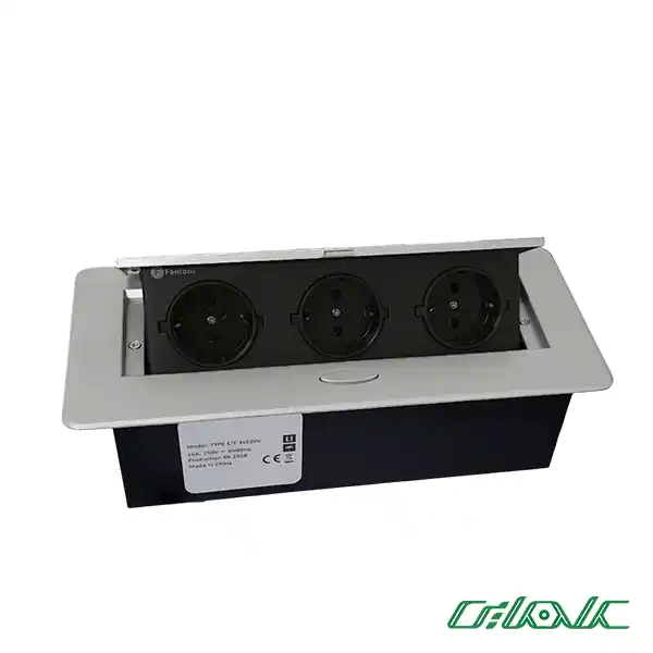 پریز توکار فانتونی مدل N332-333