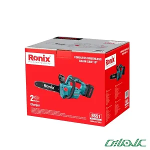 اره زنجیری شارژی رونیکس مدل 8651