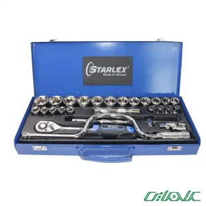 جعبه بکس 27 پارچه استارلکس 1/2 اینچ