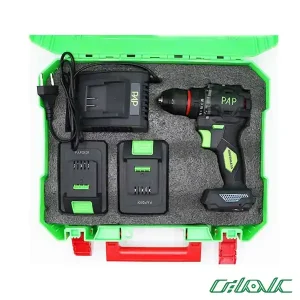 دریل شارژی چکشی براشلس پی ای پی مدل BID-2015