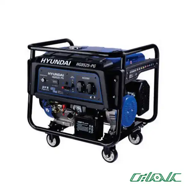 موتور برق بنزینی هیوندای مدل 8525 (ژنراتور بنزینی)