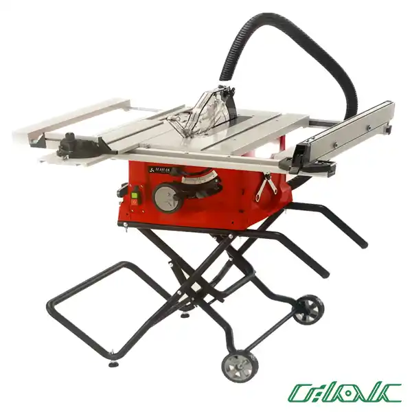 اره میزی محک مدل TS-250M (250 میلی متری، گارد ریل و پاسه تاشو)