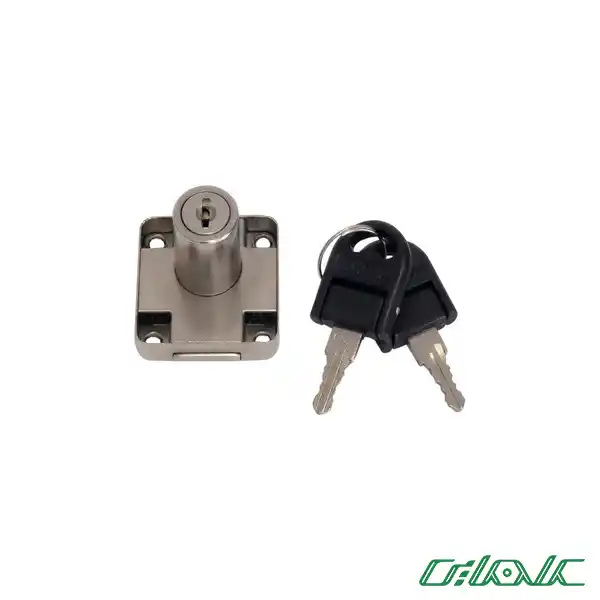 قفل دو پله طرح رونیز باربد مدل B912-22 (سیلندر کوتاه)