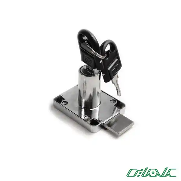 قفل دو پله طرح رونیز باربد مدل B912-32 (سیلندر بلند)