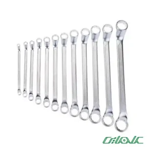 مجموعه 12 عددی آچار دوسر رینگی آتا